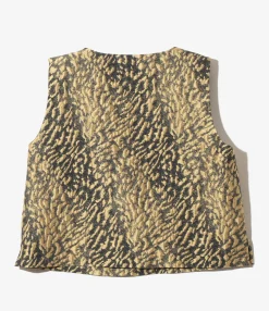 C.C. Vest - Yellow Gold - C/PE/N Animal Jq.