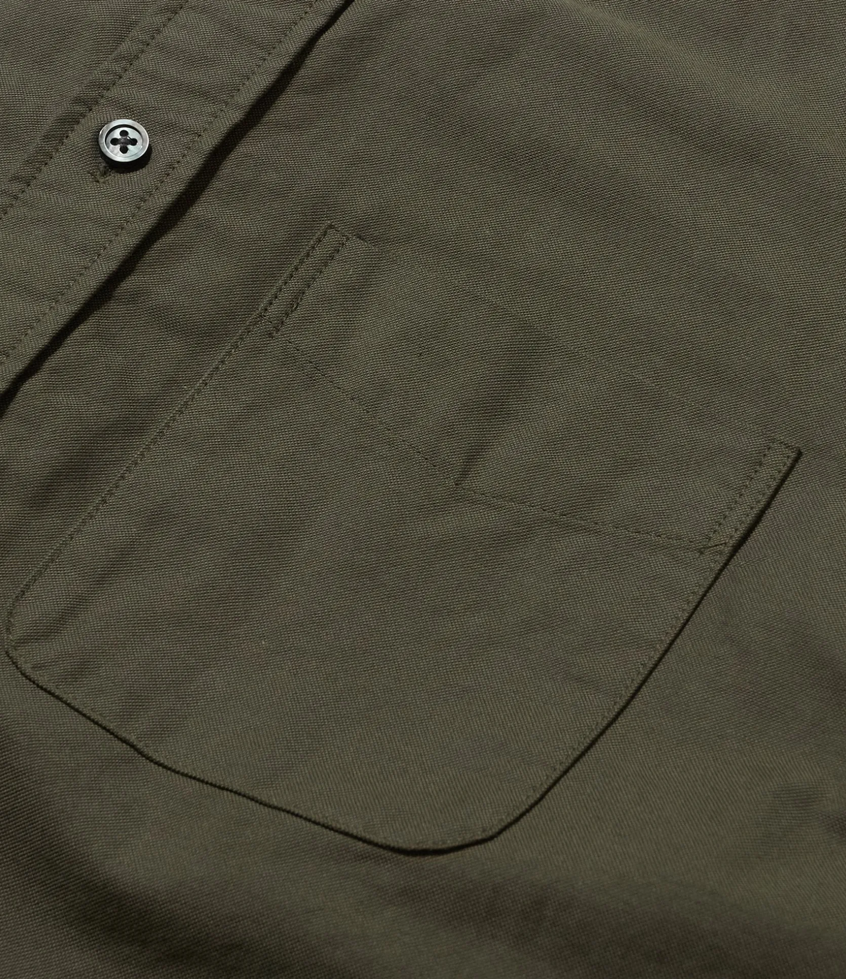 19 Century BD Shirt - Olive Cotton Oxford