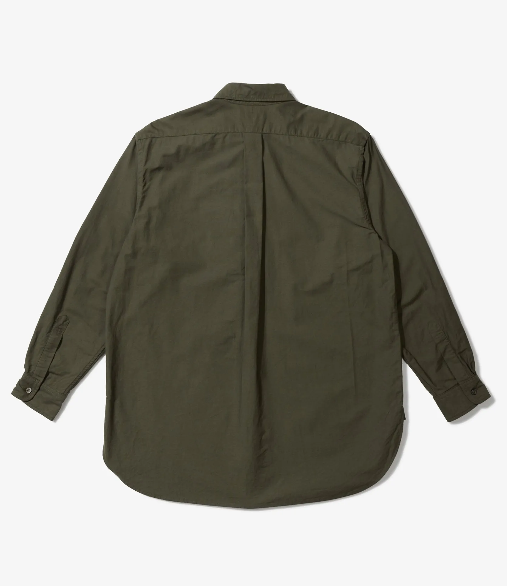 19 Century BD Shirt - Olive Cotton Oxford