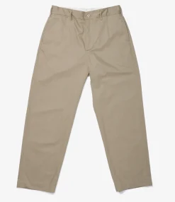 Chino Pant - Khaki 6.5oz Flat Twil