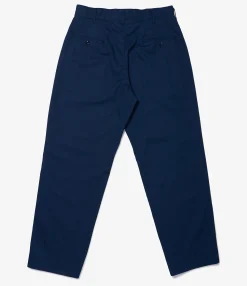 Chino Pant - Navy 6.5oz Flat Twill
