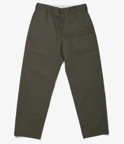 Chino Pant - Olive 6.5oz Flat Twill