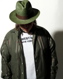 Classic Panama Hat - Green