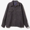 Classic Shirt - Purple - Wool Paisley Jq.