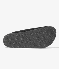 Clog Sandal - Black - Suede Leather