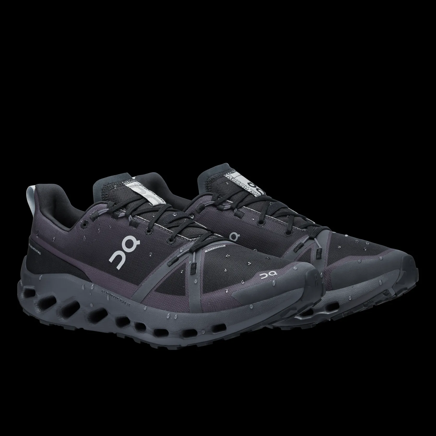 Cloudsurfer Trail Waterproof - Black | Eclipse