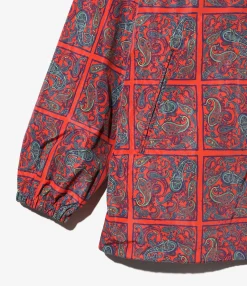 Coach Jacket - Red Square - Poly Taffeta / Printed