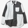 Combo Short Collar Shirt - White 100's 2Ply Broadcloth