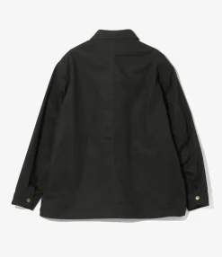 Coverall - Black - 11.5oz Cotton Canvas