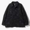 Coverall - Black - 10oz Denim / Rose Jq.