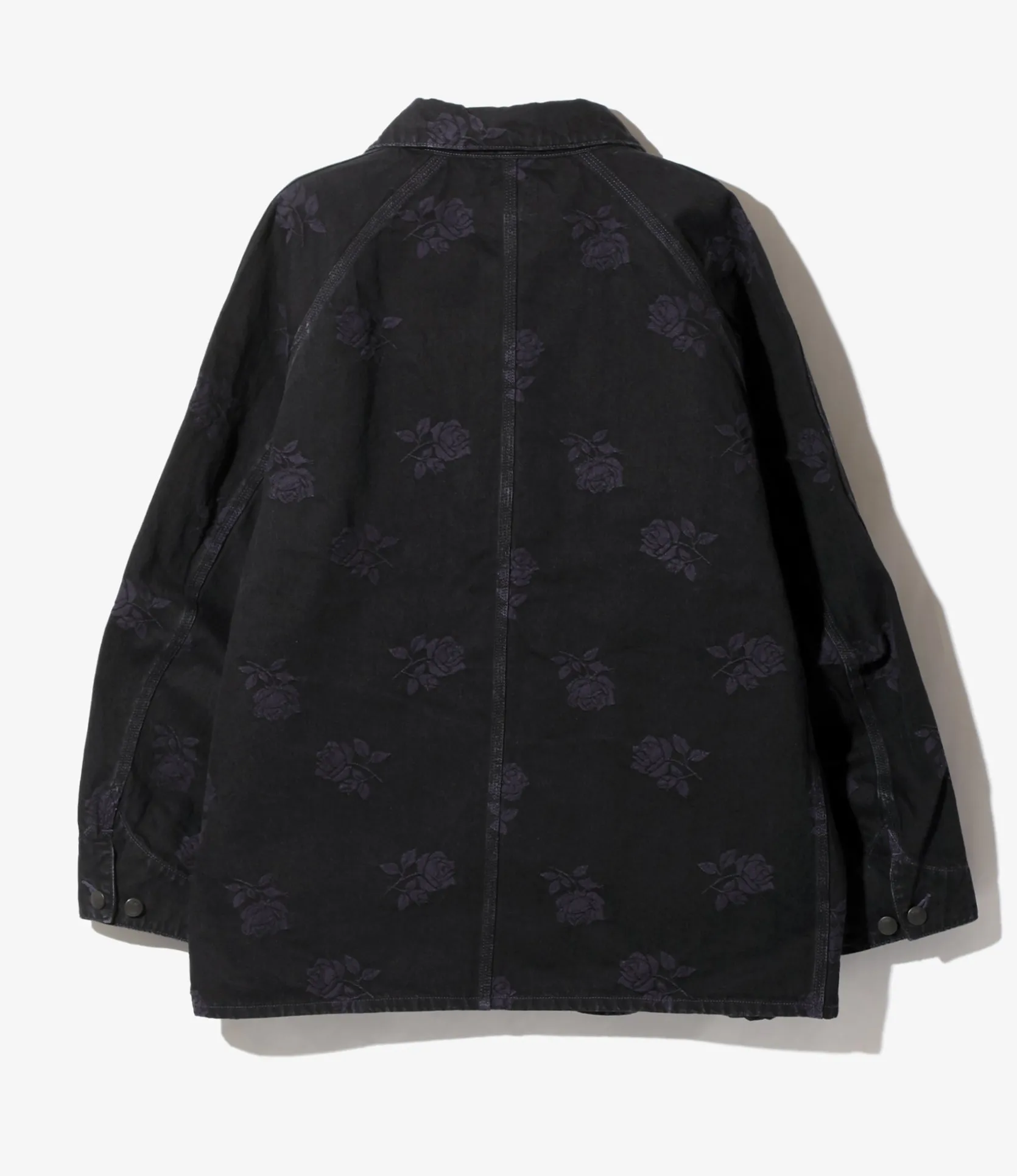 Coverall - Black - 10oz Denim / Rose Jq.
