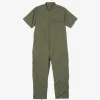 Coverall Suit - Olive Cotton Ripstop