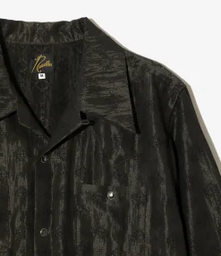 Cowboy One-Up Shirt - Black - Bright Foulard