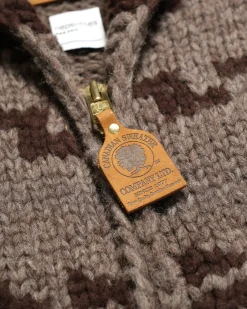 Cowichan Vest - Beige/Brown
