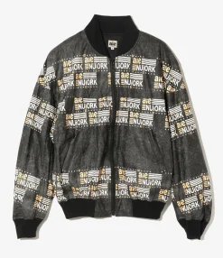 CPS Jacket - Black - aie Printed Tyvek