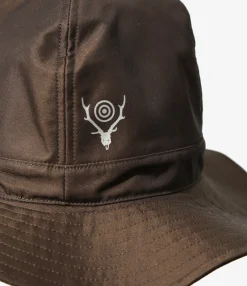 Crusher Hat - Brown - C/PE Twill
