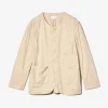 Cutaway Jacket - Natural CL Java Cloth