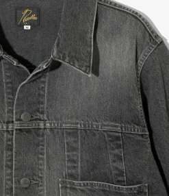 Darts Jean Jacket- Black - 12oz Denim