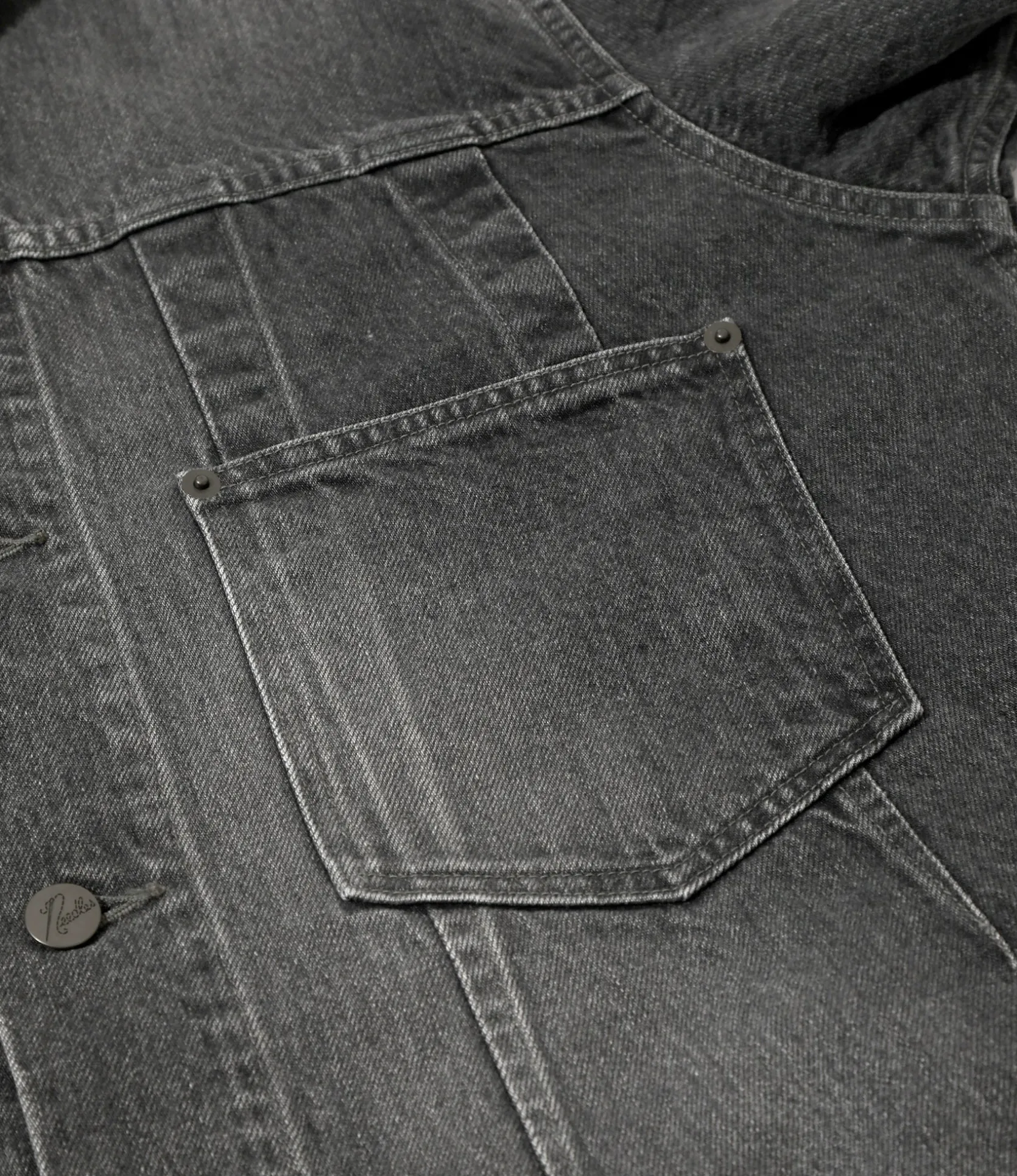 Darts Jean Jacket- Black - 12oz Denim