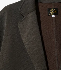 Easy Jacket - Dk. Brown - Bright Jersey