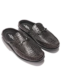 EG x Easymoc - Easy Bit Moc - Dk Brown Croc Emb