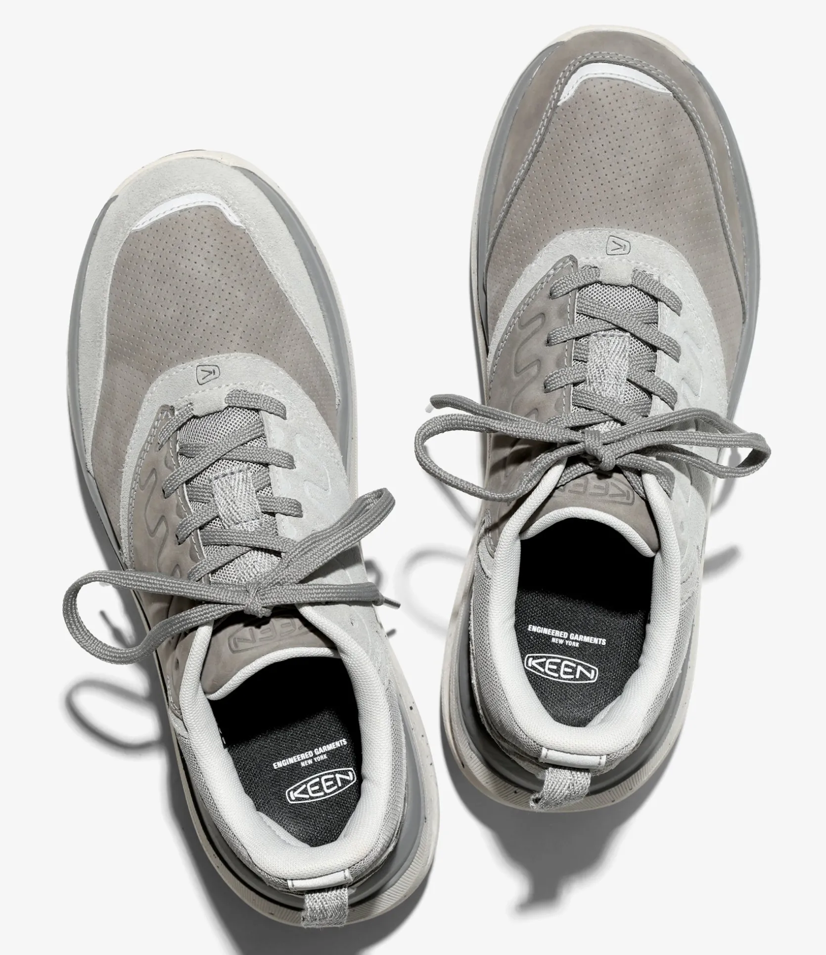 EG x KEEN - WK400 Leather - Alloy/Steel Grey