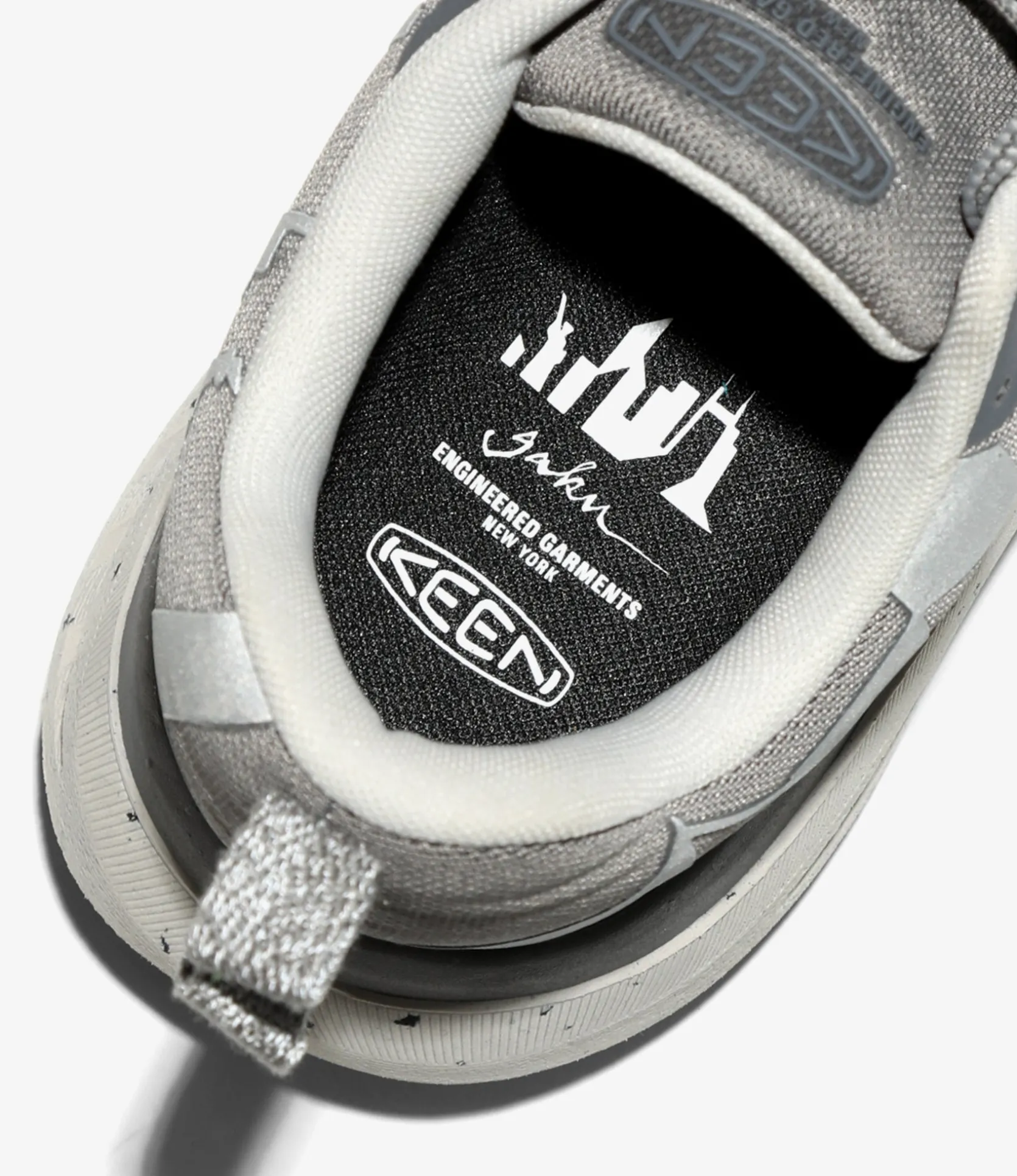EG x KEEN - WK400 Leather - Alloy/Steel Grey