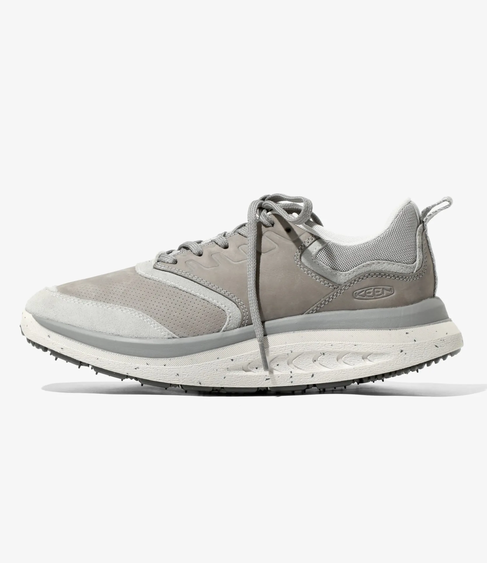 EG x KEEN - WK400 Leather - Alloy/Steel Grey
