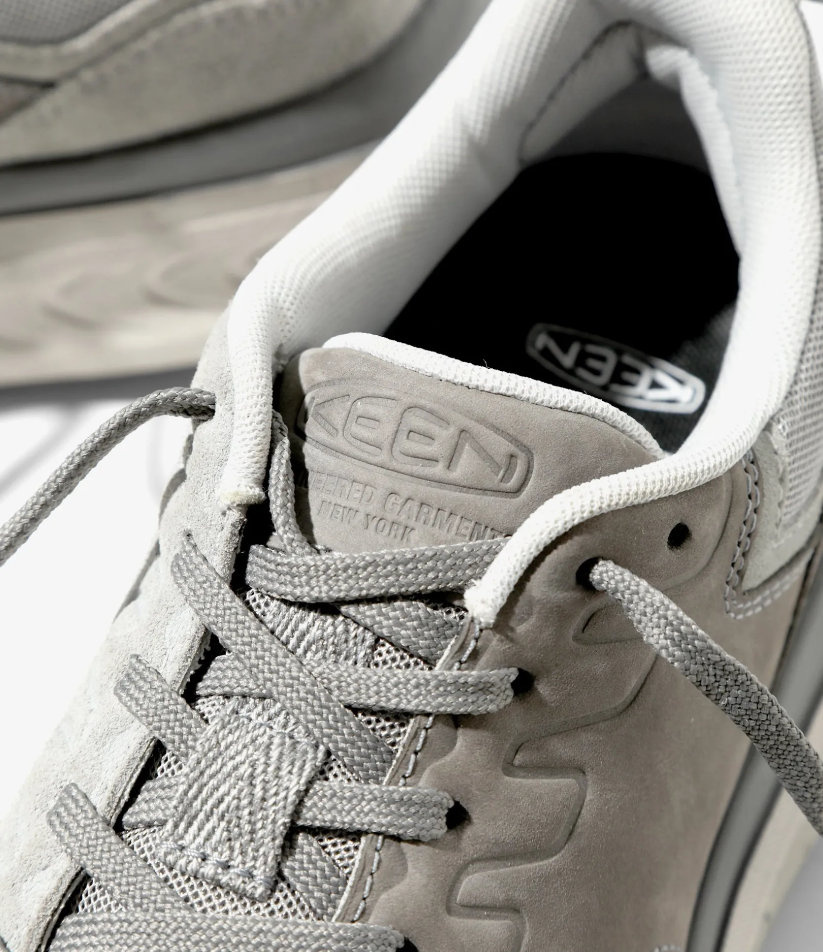 EG x KEEN - WK400 Leather - Alloy/Steel Grey