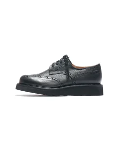 EG x Tricker's - Women's Asymmetric Gibson - Black - Olivvia SG - Morflex Sole