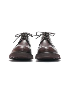EG x Tricker's - Women's Asymmetric Gibson - Brown - Olivvia SG - Morflex Sole