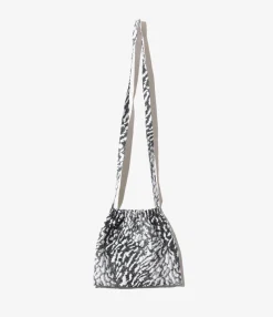 Elastic Pochette - Silver Grey - C/PE/N Animal Jq.