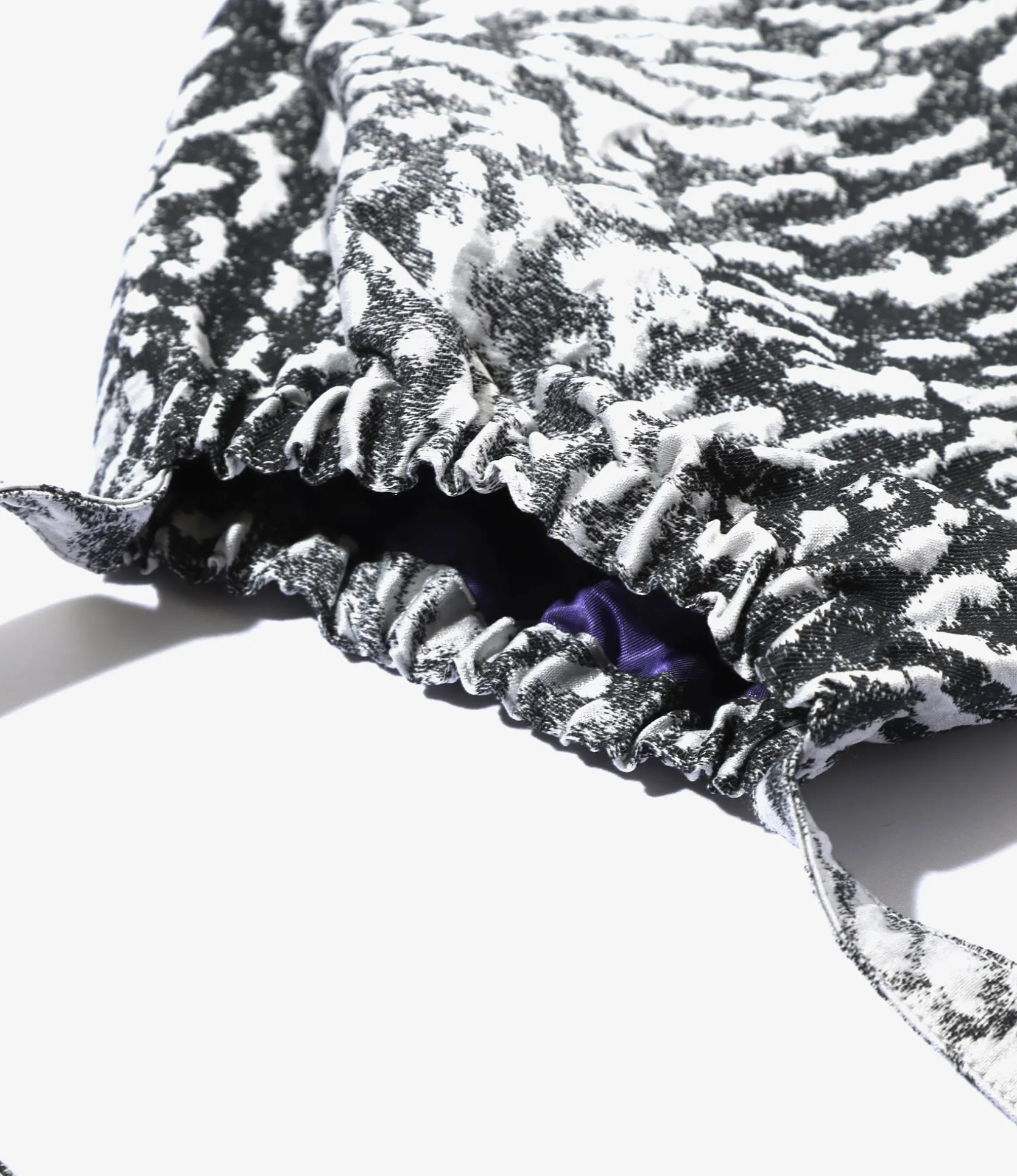 Elastic Pochette - Silver Grey - C/PE/N Animal Jq.