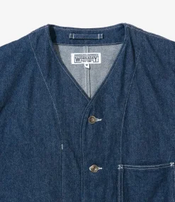 Engineer Short Jacket - Indigo 12oz Denim