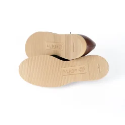 Engineered Garments x Alden Algonquin Blucher - Brown Horween Chromexcel Natural Vibram Wedge