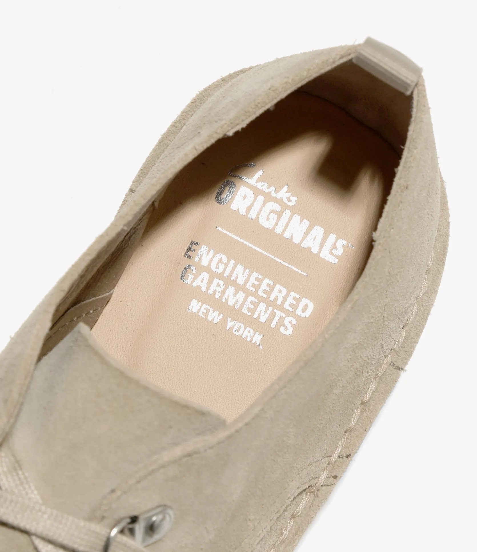 Engineered Garments x Clarks - Desert Khan - Sand