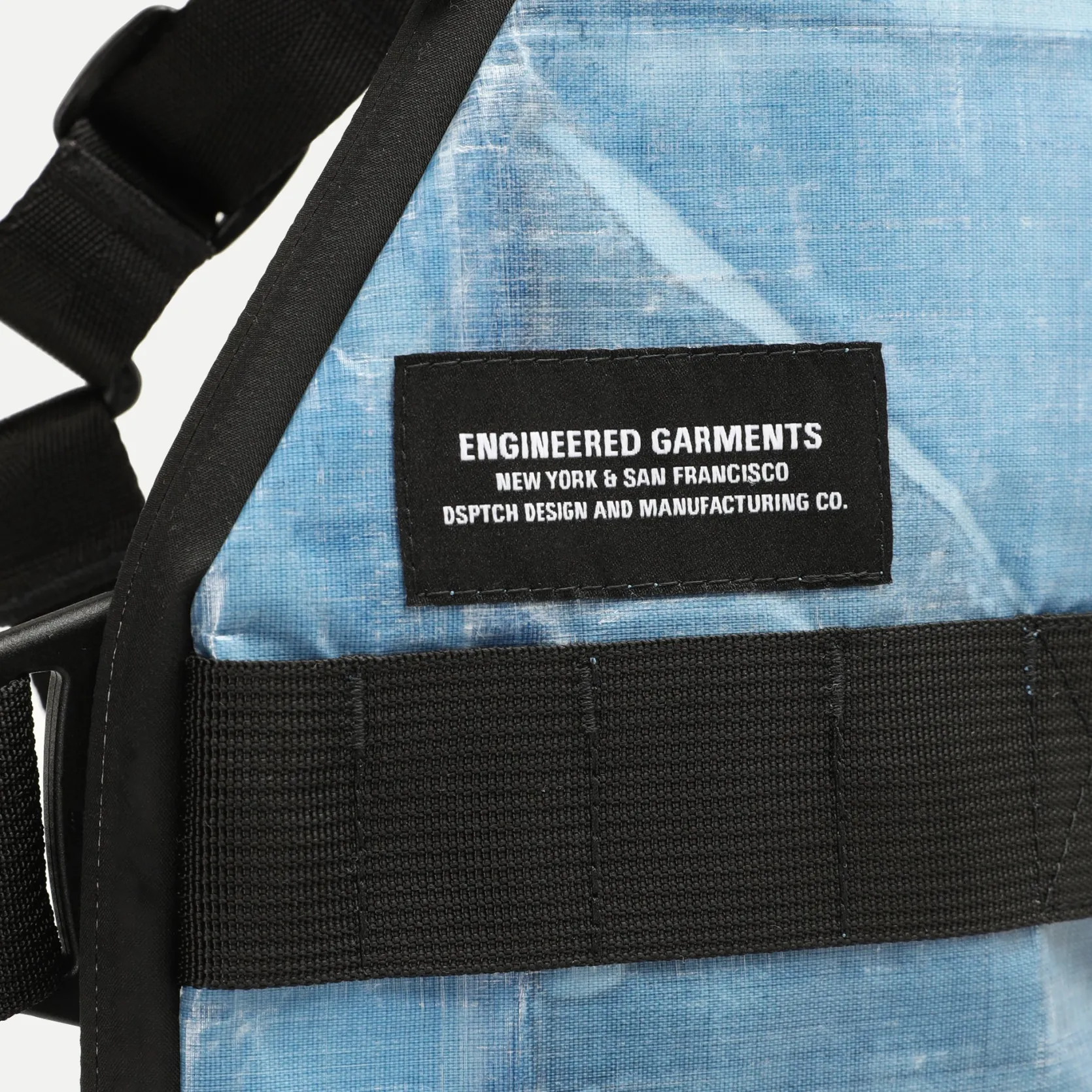 Engineered Garments x DSPTCH - Unit Vertical Pouch - Azure Blue