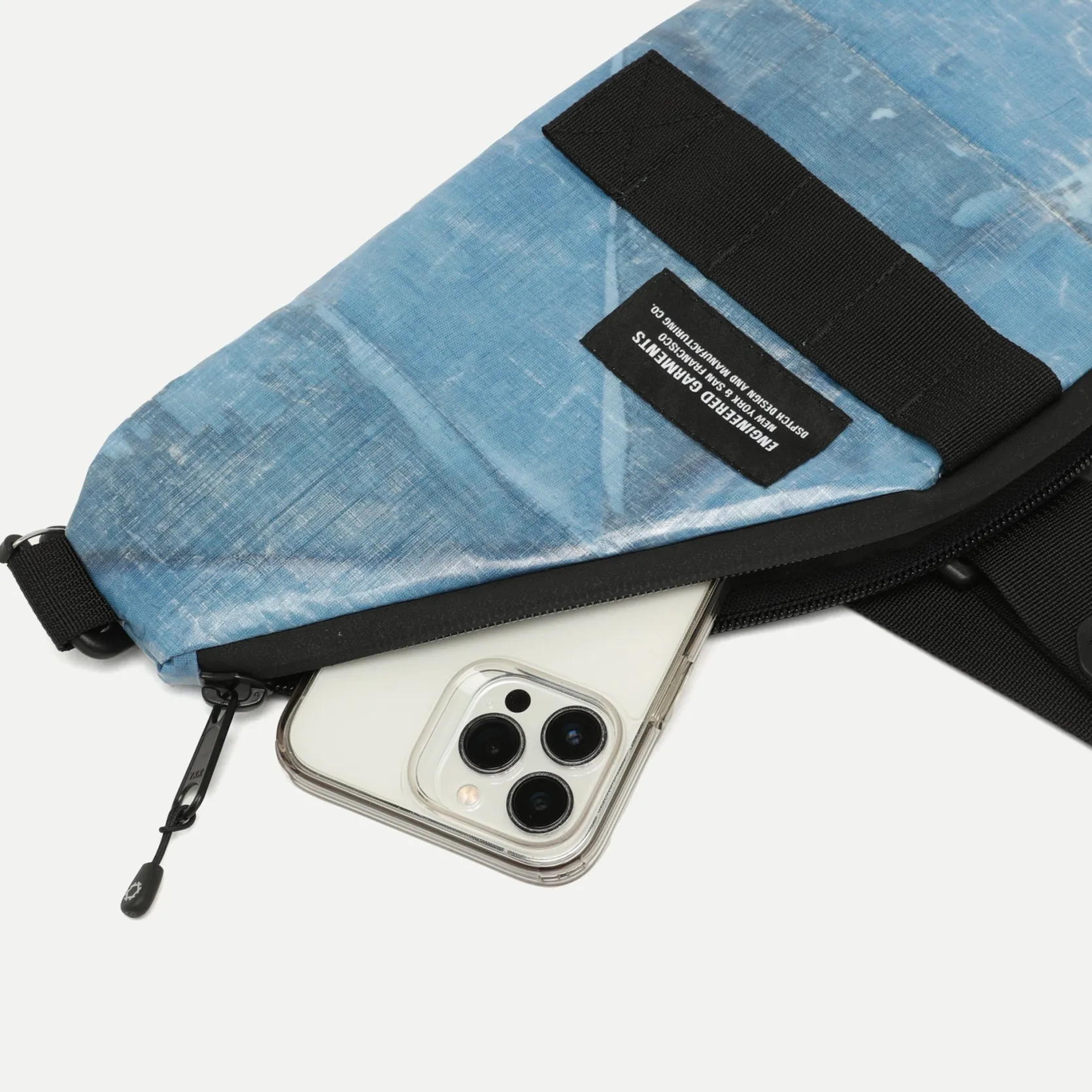 Engineered Garments x DSPTCH - Unit Vertical Pouch - Azure Blue