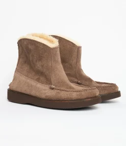 Engineered Garments x Easymoc - Surf Boot - Chocolate Suede