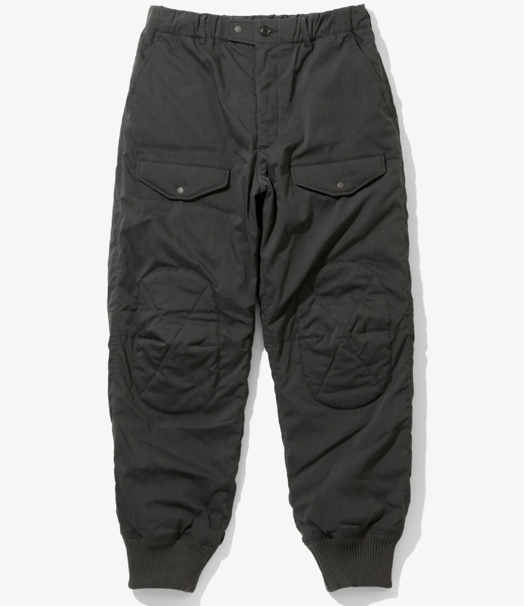 Engineered Garments x Nanga - Airborne Down Pant - Black - Flame Resistant Polyester Aramid Ripstop