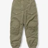 Engineered Garments x Nanga - Airborne Down Pant - Khaki - Flame Resistant Polyester Aramid Ripstop