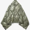 Engineered Garments x Nanga - Snap Shawl - Khaki -Nylon