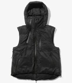 Engineered Garments x Nanga - Zip Vest - Black