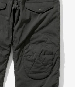 Engineered Garments x Nanga - Airborne Down Pant - Black - Flame Resistant Polyester Aramid Ripstop