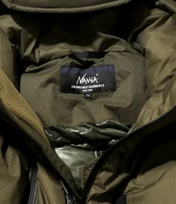 Engineered Garments x Nanga - Zip Vest - Olive