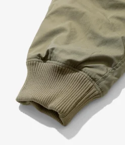 Engineered Garments x Nanga - Airborne Down Pant - Khaki - Flame Resistant Polyester Aramid Ripstop