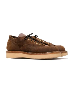 Engineered Garments x White's Boots - Pole Climber - Distress Rough Out - Low Cut