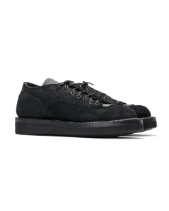Engineered Garments x White's Boots - Pole Climber - Black Rough Out - Low Cut