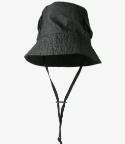 Explorer Hat - Black CP Denim