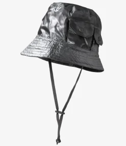 Explorer Hat - Silver Nylon Shadow Print